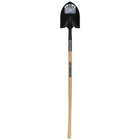 SEYMOUR MIDWEST S500 Industrial Shovel, 9-1/2 in W 14 ga Steel Blade, Hardwood Handle 49344